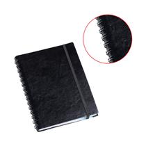 Agenda Diária 2026 Exec Wire-o Emb em C Sintético Preto e Elástico - LG3521