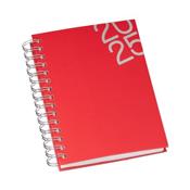 Agenda Wire-o Capa Premium Vermelha com Ano - LG3459