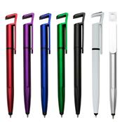 Canetas Plásticas Touch com Suporte