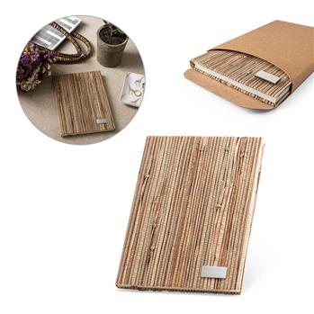 Caderno A5 com Palha Natural - 53632