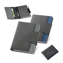 Caderno A5 com Capa de Couro Sintético - 53788