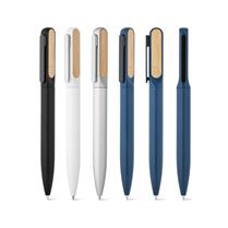 Caneta em Alumínio Reciclável e Bambu - 91787