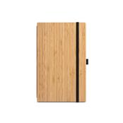 Caderno A5 com Capa em Placa de Bambu - 93582