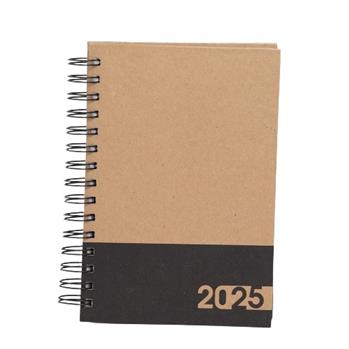 Agenda Diária com Capa Kraft 2025 - 15112