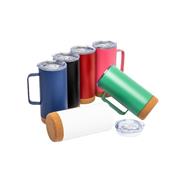 Caneca Térmica com Cortiça de 500 ml - 18839