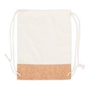 Mochila Saco de Lona e Cortiça - 08078