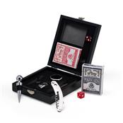 Kit Vinho com Jogo de Baralho - 08128