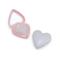 Escova com Espelho formato Coração - 18919