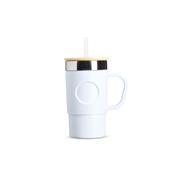 Caneca Térmica 400 ml com Canudo - 18934