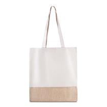 Sacola em Algodão Cru e Juta - BAC015