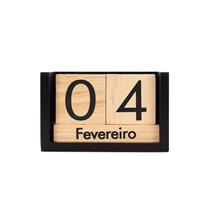 Calendário Permanente Madeira - 15251