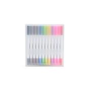 Kit Canetinhas Ponta Dupla Com Doze Cores - 08332-12