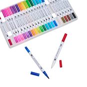 Kit Canetinhas Ponta Dupla Com Vinte e Quatro Cores - 08332-24
