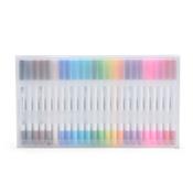 Kit Canetinhas Ponta Dupla Com Vinte e Quatro Cores - 08332-24