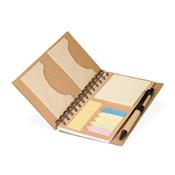 Caderno Ecológico com Autoadesivos e Caneta - 18932