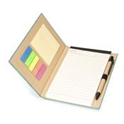 Bloco de Anotações com Autoadesivos e Caneta - 18938
