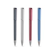 Esferográfica de Acabamento Metalizado com Ponteira de Metal