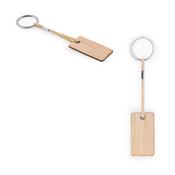 Chaveiro Retangular de Bambu - 95089