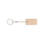 Chaveiro Retangular de Bambu - 95089