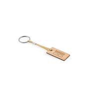 Chaveiro Retangular de Bambu - 95089