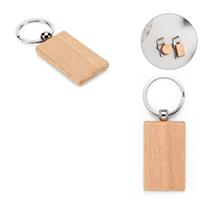 Chaveiro Retangular de Madeira - 95091