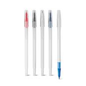 Caneta Esferográfica PP com Acabamento Translúcido