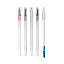 Caneta Esferográfica PP com Acabamento Translúcido