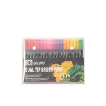 Kit de Canetinhas com Ponta Dupla 36 Cores - 08332B-36