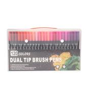 Kit de Canetinhas com Ponta Dupla 120 Cores - 08332B-120