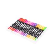 Kit de Canetinhas com Ponta Dupla 120 Cores - 08332B-120