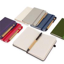 Caderneta de Palha de Trigo com Caneta - 08288