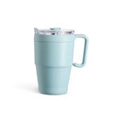 Caneca Térmica 600 ml com Canudo Inox - 18968