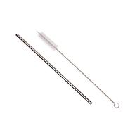 Kit Canudo Inox com Escova de Limpeza - 15274