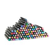 Kit de Canetas Marcadoras Pontas Duplas 108 Cores - 08329-108