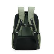 Mochila de Couro Sintético com USB de 21 Litros - 08172A