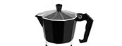 Cafeteira Italiana Em Alumínio 250 ml