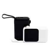 Power Bank 10.000 mAh com Lanterna e Multissaídas - 08011