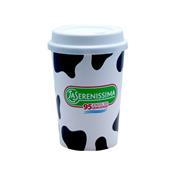 Copo Plástico PP 350 ml com Tampa de Café em Mold Label