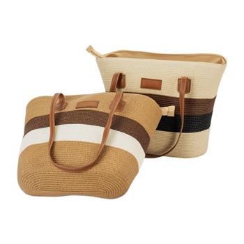 Bolsa em Fio de Papel Torcido - 09010