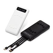 Power Bank 10.000mAh com Lanterna e Multissaídas - 08009