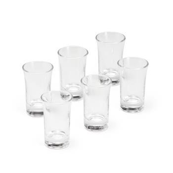 Kit Copo Vidro 50 ml 6 Peças - 09081