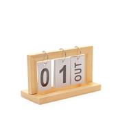 Calendário Permanente de Madeira - 19025