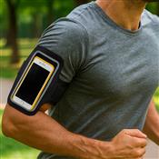 Braçadeira Esportiva de Couro Sintético - 19058