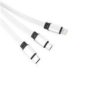 Cabo USB Retrátil 3 em 1 - 19073