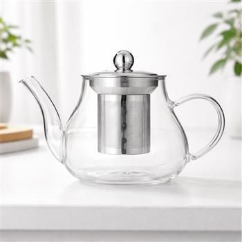 Chaleira de Vidro Borossilicato 600 ml - 19137