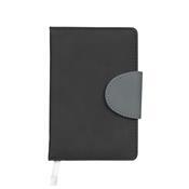 Caderneta de Couro Sintético com Fecho Magnético - 19152