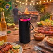 Caixa de Som Multimídia TWS com Luzes RGB - 09290G