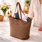 Bolsa de Palha Trançada - 09177B