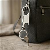 Chaveiro de Metal com Abridor e Mosquetão - 19157