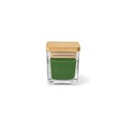 Vela Aromática em Copo de Vidro e Tampa de Bambu - 95096
